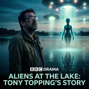 Mysterious alien encounter by the lake.