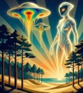 An insight into what those behind the UAP may look like.