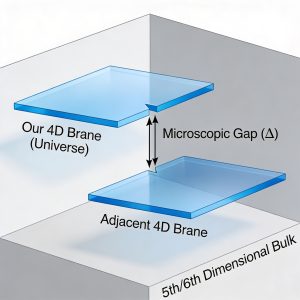 The Dimensional Offset (Δ): In M-Theory,