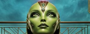 From Above a Greater Power Alien Star Navigator