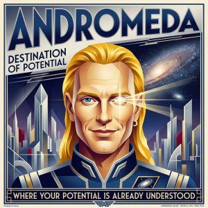 Blonde Blue Eye Beings From Androemda