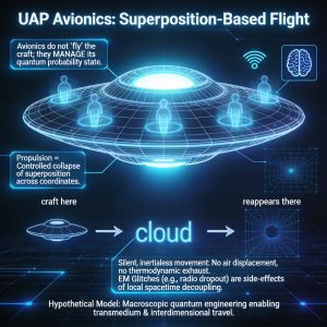 UFO Avionics Superposition State