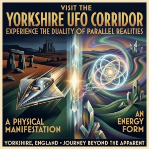 The phenomenon observed in the Yorkshire UFO Corridor suggests a profound technological and physical duality