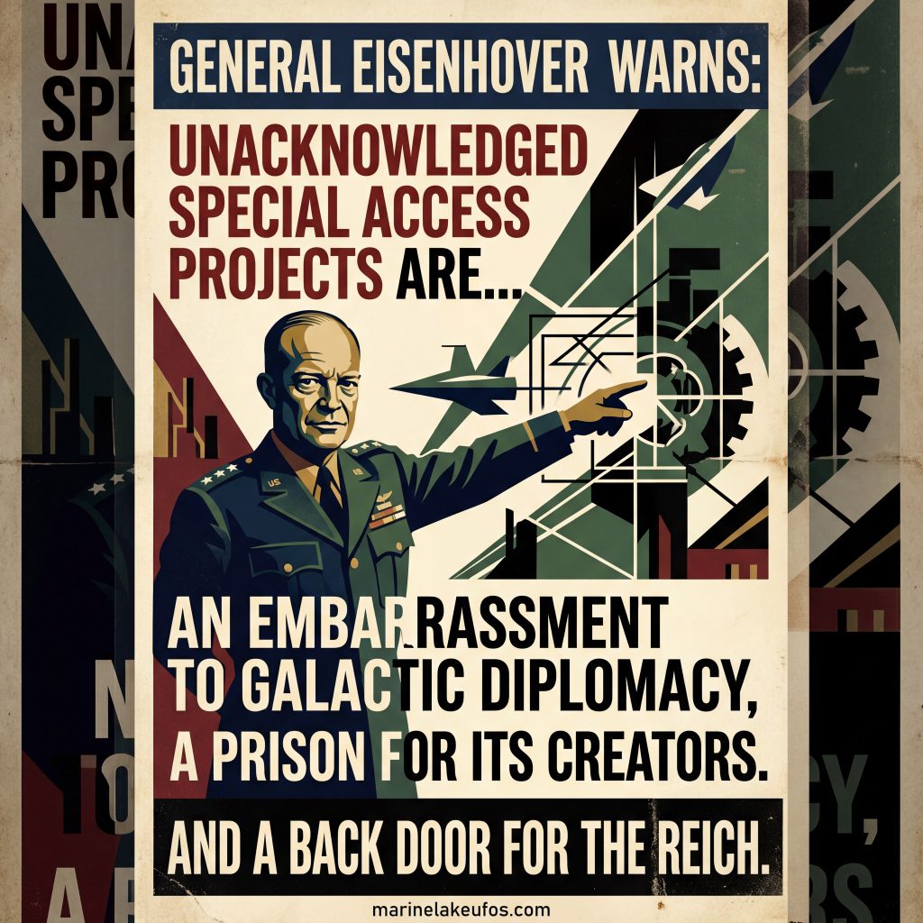 Eisenhower Against USAP UFos